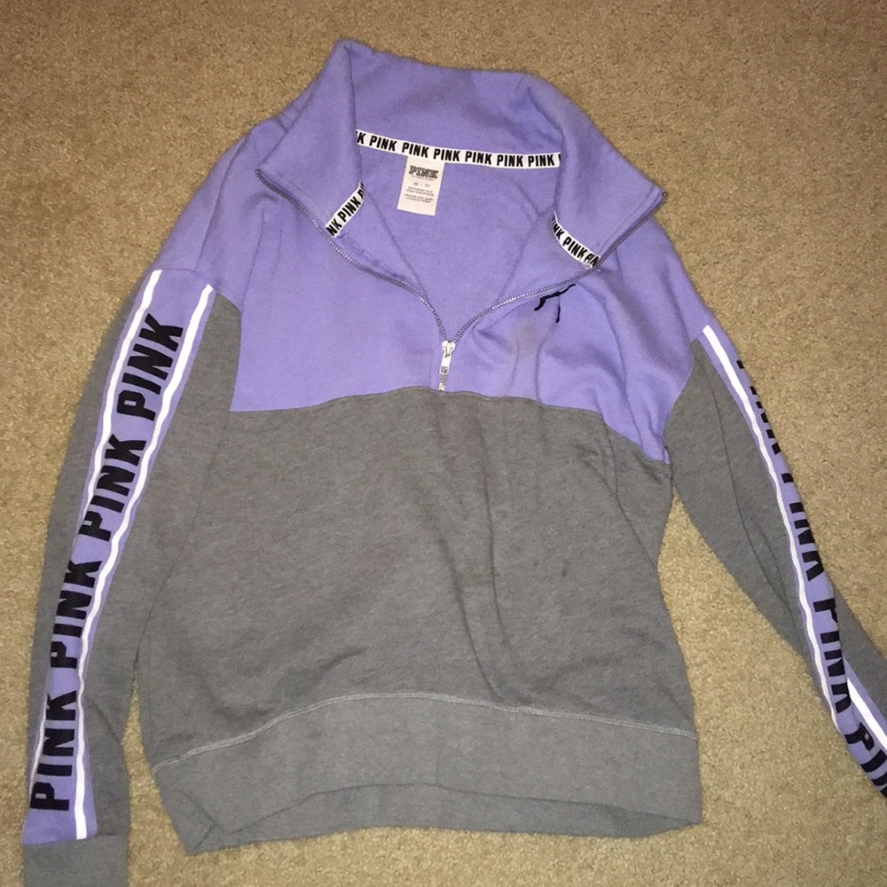 Purple and gray sweatshirt from PINK